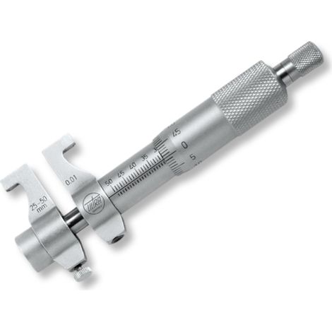 Innenmessschrauben ULTRA active im Etui mit einseitigen Hartmetall-Messschnäbeln 25-50mm