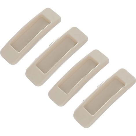 2 piezas asas auxiliares adhesivas instantáneas para armarios de cocina, cajones, ventanas, puertas correderas, armarios (caqui) (1/5)