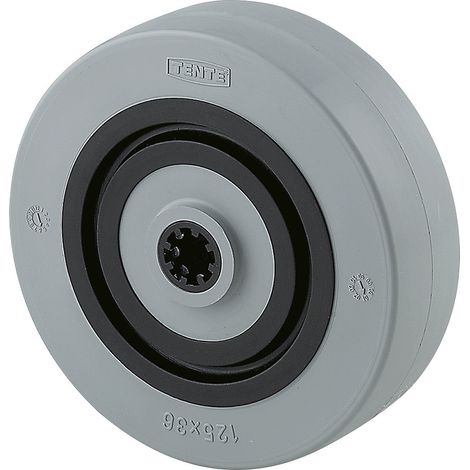 Roue 125mm TENTE HUR1253612 (1/3)