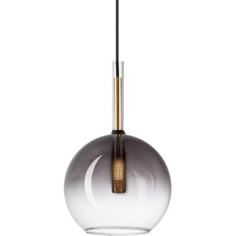 Suspension globe verre Empire (1/2)