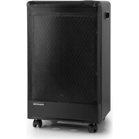3 Stück Katalytischer Ofen H55 Orbegozo 3000 W. Maximaler Verbrauch von 218 Gr/h und minimaler 127 Gr/h