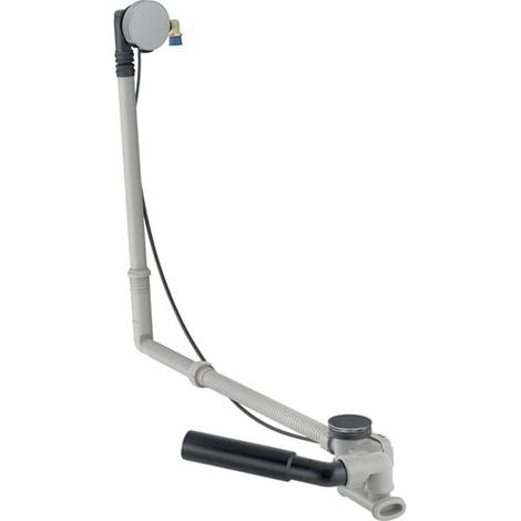 Geberit Zubehör - Ab- und Überlaufgarnitur für Badewannen mit Befüllung, Länge: 730 mm, Montageset, verchromt 150.711.21.6 (1/5)