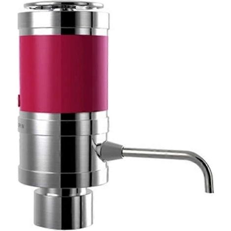 Aérateur de vin électrique de luxe avec distributeur et système de conservation sous vide, verseur de vin rapide, cadeau idéal pour les amateurs de vin, couleur argentée (1/5)