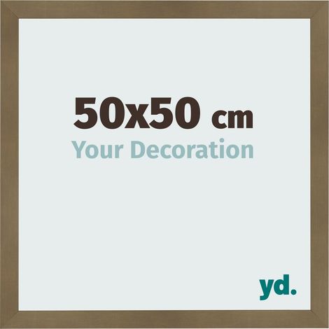 yd. - Cadre photo 50x50 - Bronze Decor - MDF - Bologna (1/5)