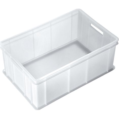 CASSETTA SERVICE GIGANPLAST 60X40X32 CONTENITORE PER ALIMENTI MANIGLIE APERTE