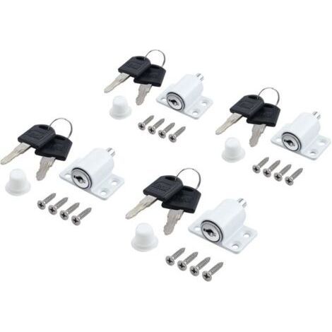Window Locks, Set of 4, Secure Your Windows, Doors and Sliding Bays (1/4)