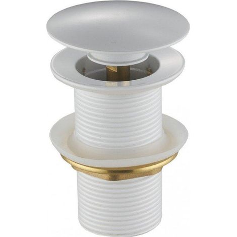 Mexen tapón click-clack redondo, blanco - 79910-20 (1/2)