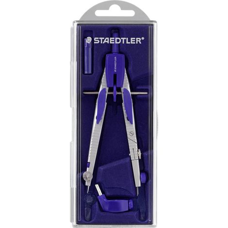 Staedtler Compasso 553 01 regolazione rapida pulsante meccanico (1/2)