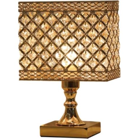 Lampe de Bureau LED Cristal Élégant Veilleuse Lecture Décoration (1/5)