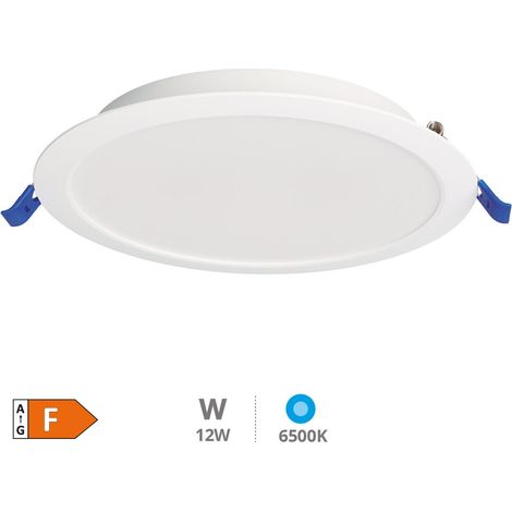 Downlight empotrable LED redondo Belur 12W 6500K Blanco (1/5)