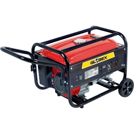 Generatore di Corrente a Benzina 4 Tempi 2800 Watt 4,1 kW 5,6 Hp 2 Prese - GX3000