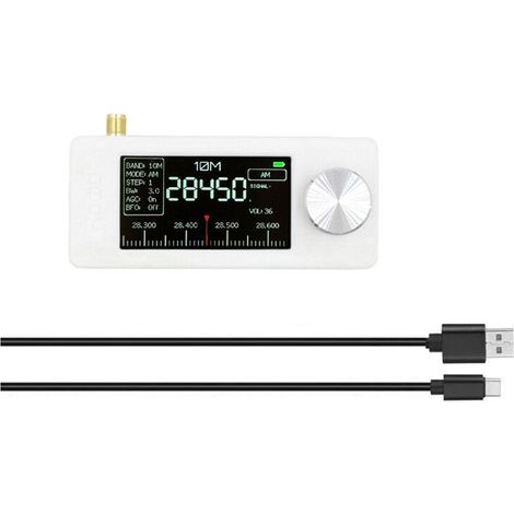 Antena de bucle SI4732 con interfaz SMA, receptor de radio portátil LSB USB AM/FM