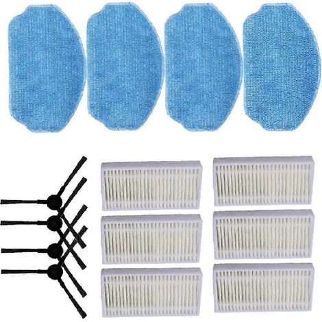 Filtre pour aspirateur brosse pour aspirateur Filtre de brosse pour aspirateur filtre de pièce détachée Robot accessoire pour aspirateur Midea VCR04W pièce détachée Lavable Side Brosse HEPA Filtre Ser (1/5)