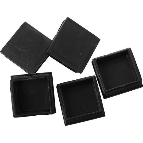 5 embouts carrés en plastique pour inserts de tuyaux, 50 mm x 50 mm - JBMEDIA (1/4)