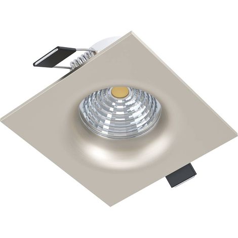 Alta tensione LED incasso luce SALICETO nichel opaco chiaro L: 88mm W: 88mm H: 4,2 centimetri (1/5)