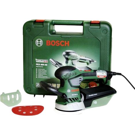 Lijadora excéntrica BOSCH PEX 400 AE - 350W - en caja + accesorios - 06033A4000