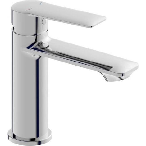 Miscelatore rubinetto lavabo lavello bagno ottone cromato + piletta SOFI 87102