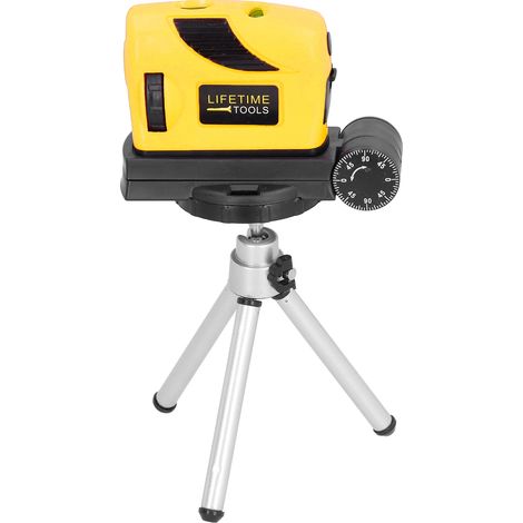 Niveau laser infrarouge à 360 degrés (points, lignes, croix, vertical), instrument de marquage laser (1/5)