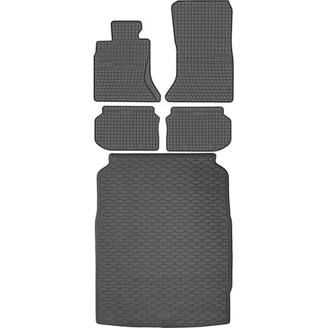 Juego de alfombrillas de goma para coche y alfombrilla para maletero para BMW S5 F10 Sedán (2010-2013). (1/5)
