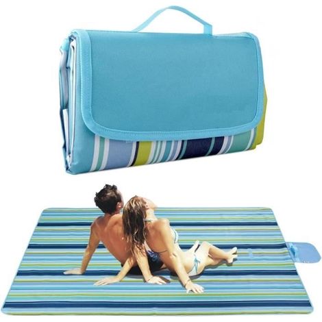 Couverture Pique Nique - KAKOO - 200x200cm - Imperméable - Pliable - Lavable (1/4)