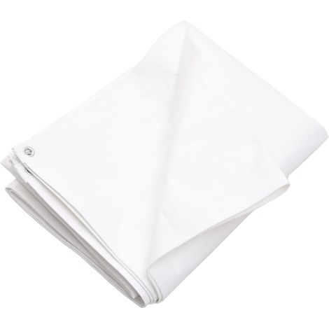 vidaXL Telone 260 g/m² 4x4 m Bianco HDPE