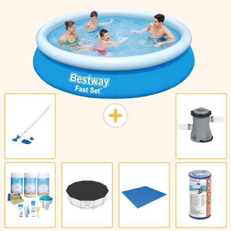 Bestway Bestway Fast Set Ronde - 366x76 cm - 7-pièces  S21384 (1/4)