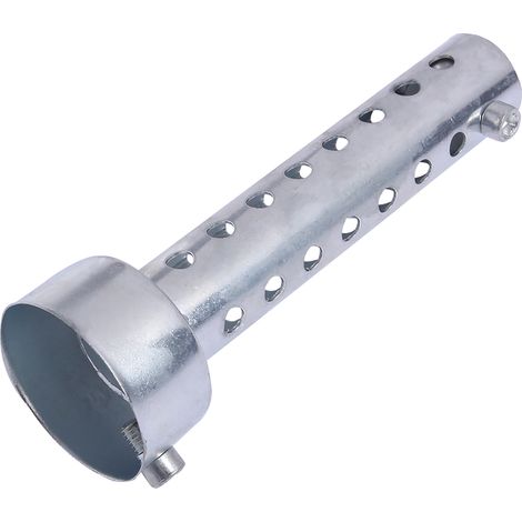 Silencieux d'échappement universel moto DB killer inséré 45mm argenté (1/5)