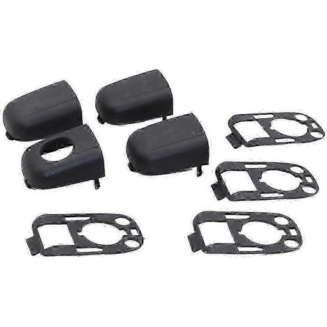 Kit de garniture d'embout de poignée de porte de voiture avec butée 9101AA pour 307 C2 C3 (1/5)