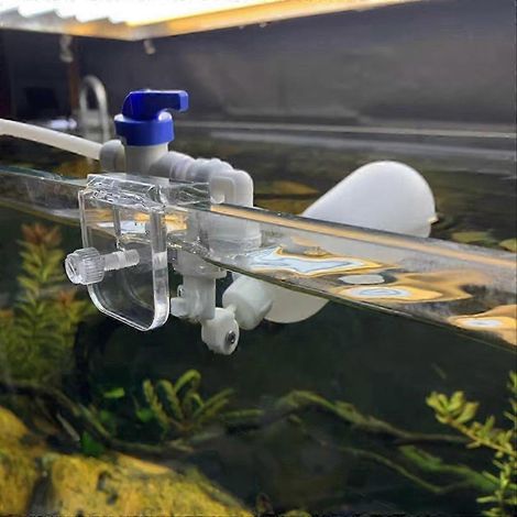 Kit de changement d'eau automatique pour aquarium, système de remplissage automatique sans alimentation électrique par flotteur, L RK (1/5)