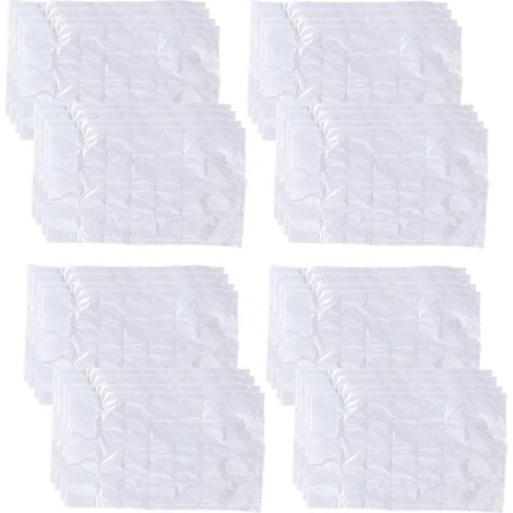 à Glaçons Jetables Lot de 100 Pièces et en Pe Fermeture Auto-adhésive (1/5)