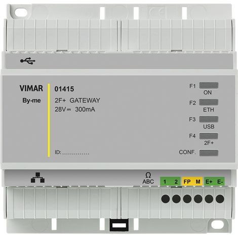 VIMAR - 01415 Gateway videocitofonia 2F+