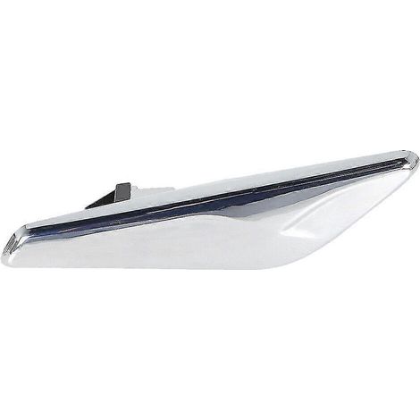 Pour BMW X3 X4 F25 F26 2013-2017 : baguette décorative avant droite chromée, aile, clignotant (1/5)