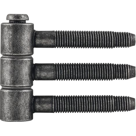 Steckband 3-teilig ø 16mm,Höhe 51mm,Stahl schwarz (1/3)
