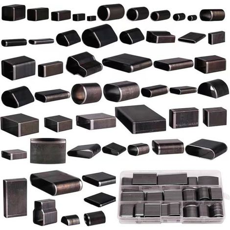 Kit de 52 emporte-pièces, outils de découpe en métal, pour cuir et tissu, bricolage créatif (1/5)