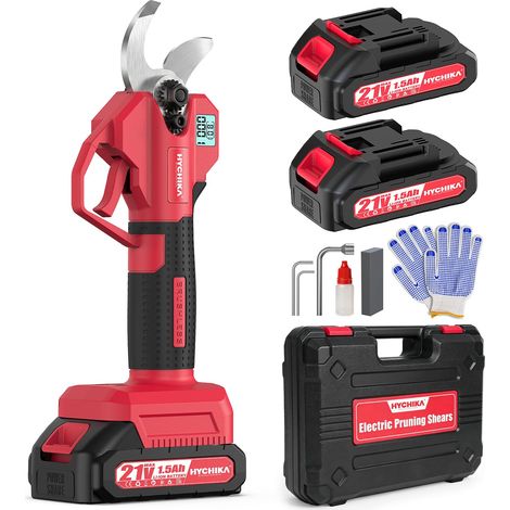 Secateur Electrique sans Fil, 2 Batteries 1.5 Ah (1/5)