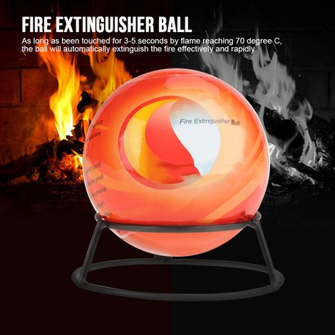 Boule extinctrice facile à lancer, outil de sécurité pour stopper les incendies (0,5 kg) (1/5)
