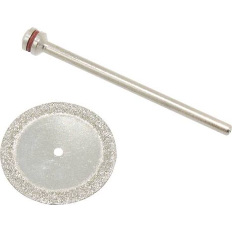 Donau Elektronik 1635 Disco diamantato Diametro 22 mm Metallo, Vetro, Epossidico 1 pz.