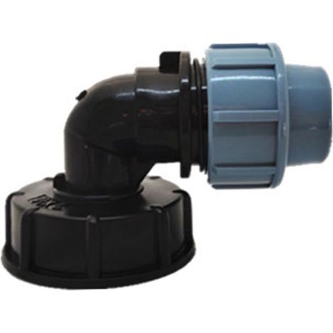 Réducteur Tuyau Eau 20mm – Adaptateur Jardin pour Réservoir IBC