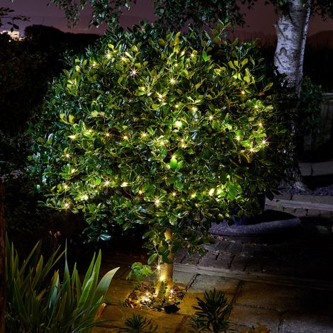 Guirlande d'extérieur LUCIOLE 200 leds blanc chaud SMART GARDEN (1/4)