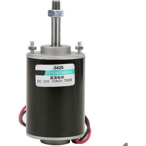 Moteur à courant continu à aimant permanent à grande vitesse à faible bruit CW CCW Mini moteurs électriques brossés 30W12V 3500RPM (1/5)