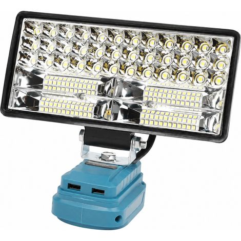 Lampe LED de Travail Portable 84W avec 84 LED, Éclairage Puissant pour Voiture, Travaux Extérieurs, Urgence et Camping (1/5)