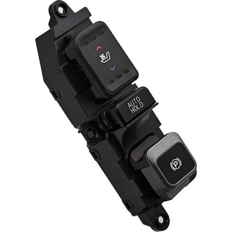 933102W3154X Bouton de frein de stationnement et interrupteur de chauffage de siège, convient pour Hyundai Santa Fe 2013-20, contrôle le frein de stationnement électronique et la fonction de chauffage