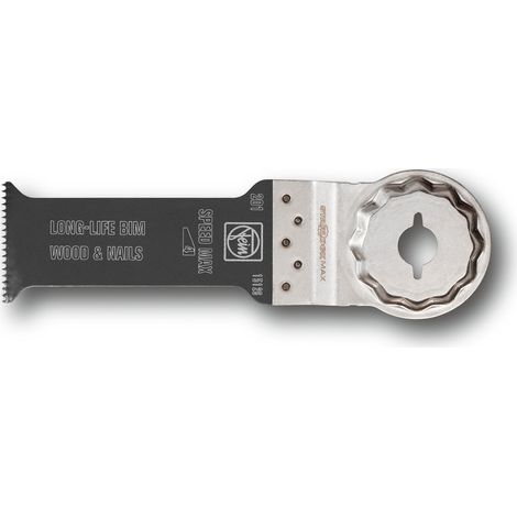 FEIN E-Cut Long-Life-Sägeblatt, Länge 78 mm, Breite 32 mm, VE 10 St, Aufnahme SLM (1/2)