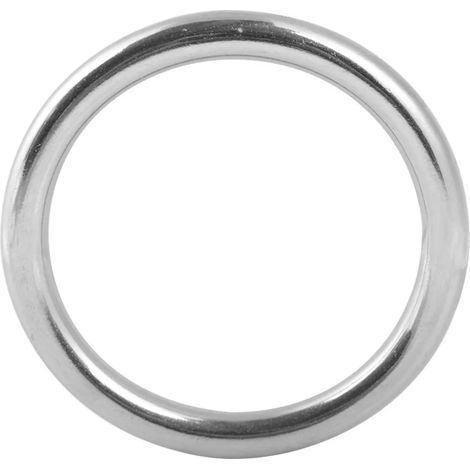 Joint torique soudé en acier inoxydable 304 (diamètre du fil 08040 : 5 mm x diamètre intérieur 40 mm), accessoires de plongée pour animaux de compagnie (1/5)
