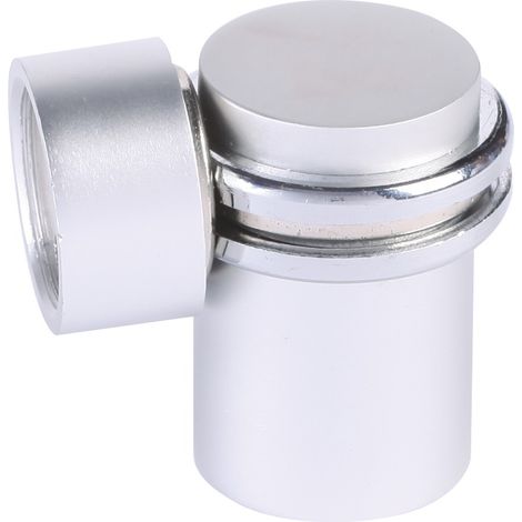 Butoir de sol aluminium magnétique finition argent - DMBT14