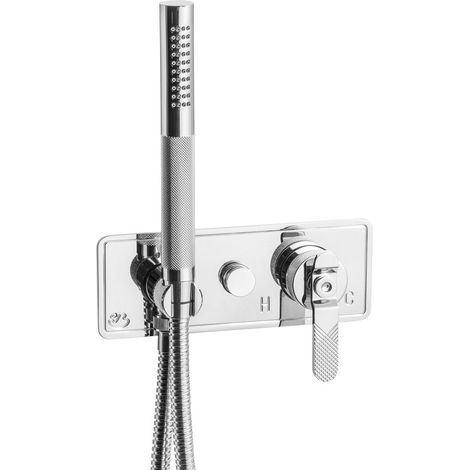 PRESTO 7979300 STREM Grifo Ducha Mural 2 Vías Pulsador Lever - ref: 7979300