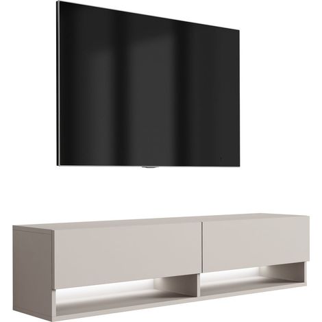 Mobile TV : Cachemire, LED bianco, 140 × 32 × 34 cm (1/5)