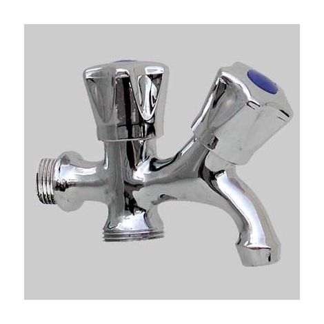 Rubinetto Duplex Leggero 1/2 x 3/4 Made in Italy