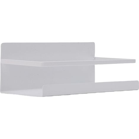 Gewürzregal für den Kühlschrank, platzsparende Gewürzablage für die Küchenorganisation, weiß, magnetisch (1/5)