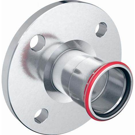 Geberit Mapress Acero al carbono Brida PN 10/16, con manguito de presión, DN 40, 23757 (1/2)